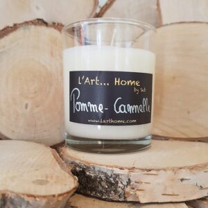 bougie parfumée 150gr pomme cannelle